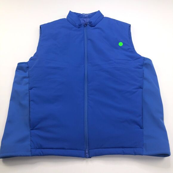 Holderness & Bourne The King Vest $220 XL Tailored Fit Zip Mock Neck Puffer Vest